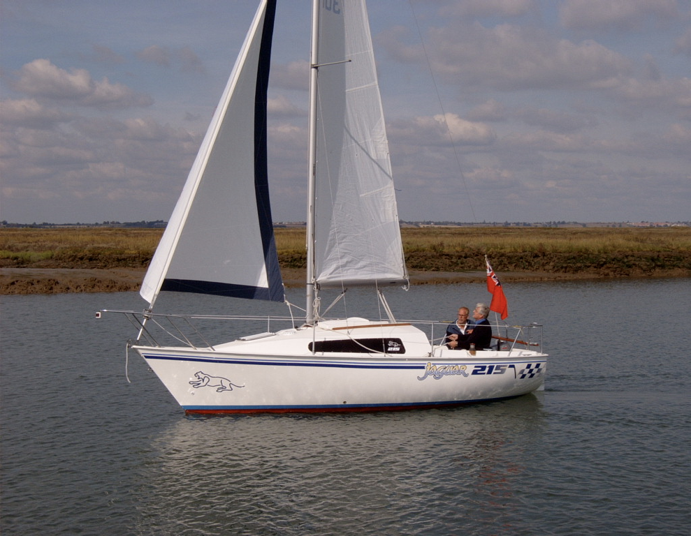 Jaguar 215 in the Walton backwaters