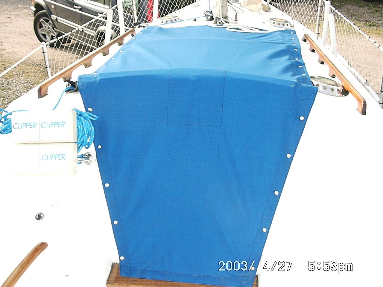 Canvas hatch cover