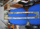 Keel retention plate