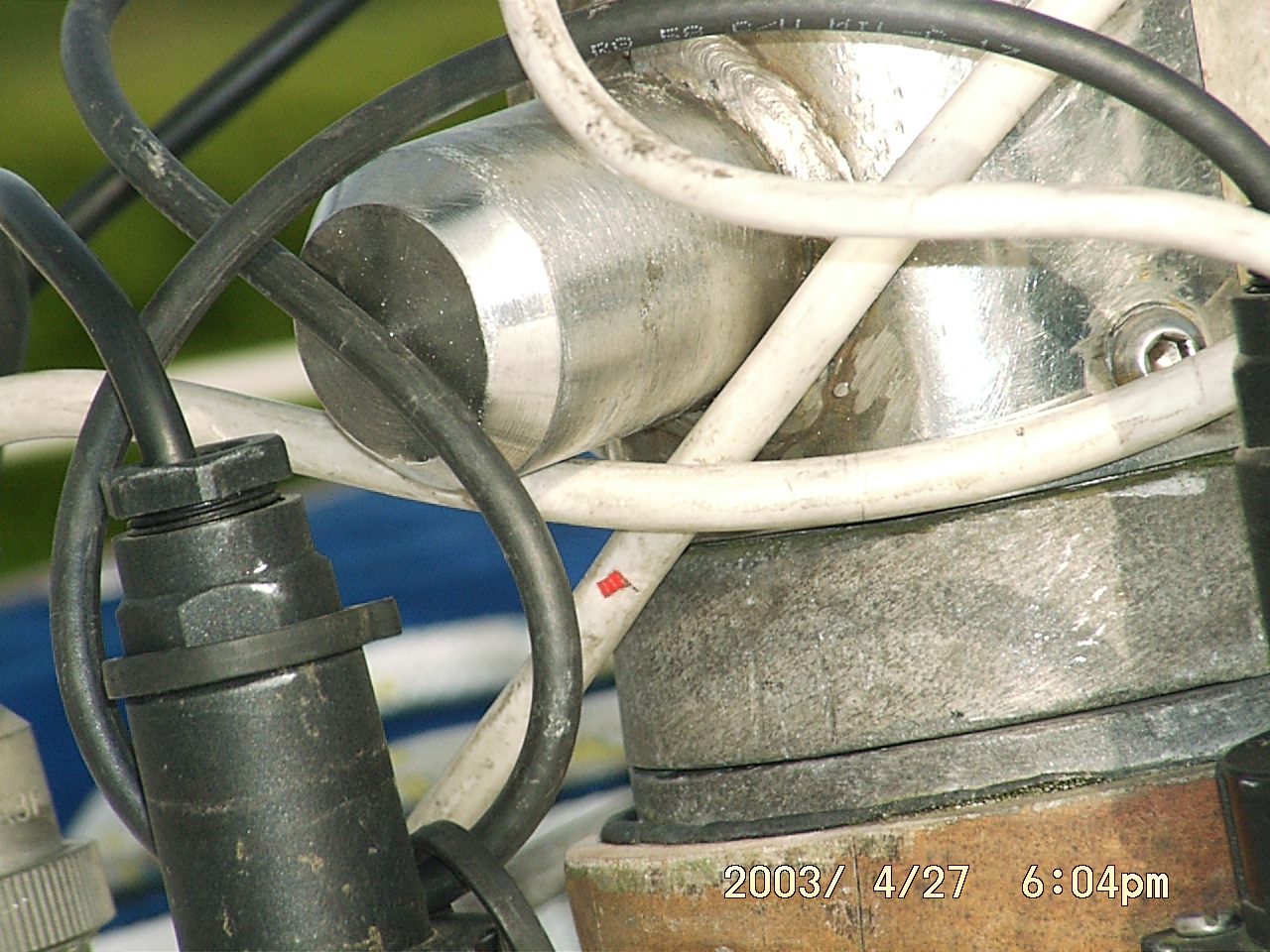 Mast fitting for gin pole