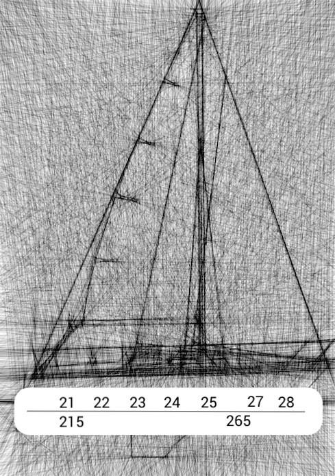 graphic of yacht